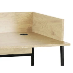 Bureau Van Metaal En Hout In Crèmekleur -VIDAXL Winkel c6cd44d5e41c46dba484423437c9a79c