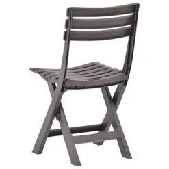 VidaXL Tuinstoelen Inklapbaar 2 St Kunststof Mokka -VIDAXL Winkel c6d15a07a1ab4462a77e1a0a7d3e4a99