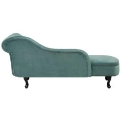 NIMES - Chaise Longue - Mintgroen - Rechterzijde - Fluweel -VIDAXL Winkel c790b05b8ece441cab3596000fa6d073