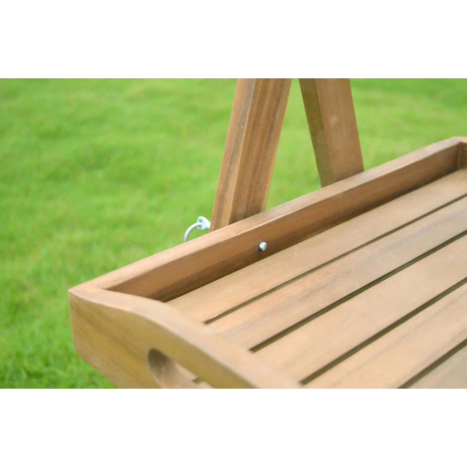 Sens-Line - Thea Tea Tray - 30x40x60cm - Acaciahout 3 Sens-Line - Thea Tea Tray - 30x40x60cm - Acaciahout - Afbeelding 3