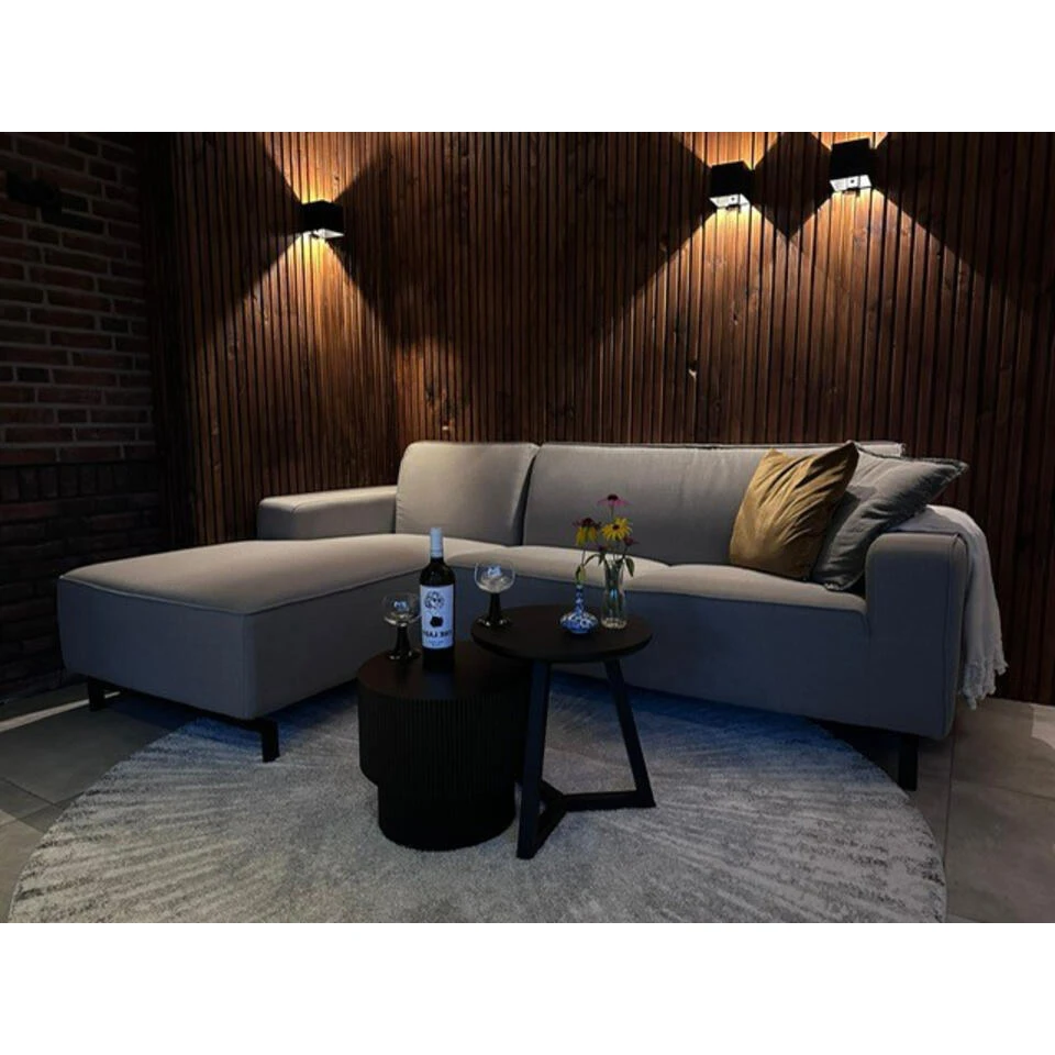 Boavista Sunbrella Loungebank Chaise Longue - Nature Grey - 2-delig 2 Boavista Sunbrella Loungebank Chaise Longue - Nature Grey - 2-delig - Afbeelding 2