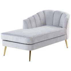 ALLIER - Chaise Longue - Grijs - Rechterzijde - Fluweel 14 ALLIER - Chaise Longue - Grijs - Rechterzijde - Fluweel -VIDAXL Winkel c91a9f122dfb49429337f990cd6d0e61