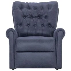 VidaXL Fauteuil Verstelbaar Kunstsuède Grijs -VIDAXL Winkel c93a118cbb004df9b76c0a062cf2aed7