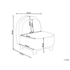 FABORG - Kinderstoel - Blauw - Polyester -VIDAXL Winkel c9940671d7104f36ba17df3419bd9e2f