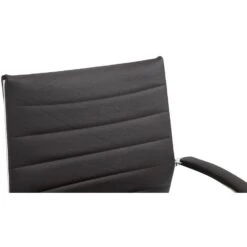 CLP Bureaustoel Oakland Chroom Frame - Echt Leer - Bruin -VIDAXL Winkel c9a833a84f504a26a00a1b99b23e9467