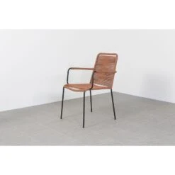 VDG Set Van 4 - Denver Rope Stapelbare Stoel - Terracotta -VIDAXL Winkel ca6d02c6c70a4ab7acc5734363339911