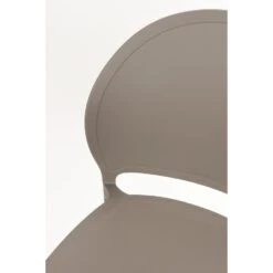 Tuinstoel Kunstof Grijs - Zitdiepte 43cm - 52x45x82cm - Sjoerd - Set Van 4 -VIDAXL Winkel cb1ed8f58b8b4019adeea80f7a7119fc