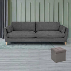 Atmosphera Poef/hocker - Opbergbox - Donkergrijs - PU/MDF - 38 X 38 Cm 9 Atmosphera Poef/hocker - Opbergbox - Donkergrijs - PU/MDF - 38 X 38 Cm -VIDAXL Winkel cb71b3d0d9e749dbbac18b1dc699961a