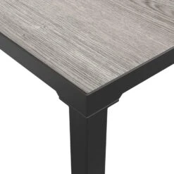 VidaXL - Tuintafel - Grijs - DPC En Staal - 55 X 55 X 31 Cm -VIDAXL Winkel cc63c99b8dbb44c295aa0393ec82eedc