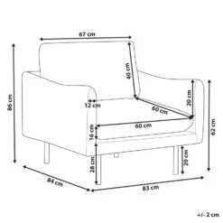 VINTERBRO - Fauteuil - Groen - Polyester -VIDAXL Winkel cd77c2918a594d82af40dd09507f355e