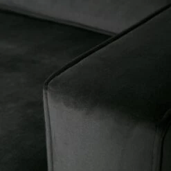 WOOOD Robin 2,5-Zits Bank - Fluweel - Grijs - 80x180x93 -VIDAXL Winkel ce603a3e1b414294a29fde7fa334d849