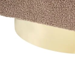 LAVIK - Fauteuil - Bruin - Bouclé -VIDAXL Winkel cf9831758dc449a3a0f11c20de7ab95b