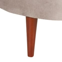 CHAUMONT - Chaise Longue - Taupe - Linkerzijde - Fluweel -VIDAXL Winkel d0753891c9e246588130a76fb4df10c7