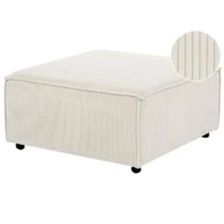 ARDAL - Ottomaan - Off-white - Corduroy -VIDAXL Winkel d112966008a64c129dbccf66f8d58875