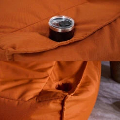 Icon Zitzak En Poef Alto - Zitzak Fauteuil Buiten - Oranje -VIDAXL Winkel d217b678f9514042bffb193f1d353411