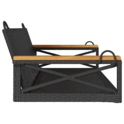 VidaXL - Schommelbank - Zwart - Poly Rattan - 62 X 109 X 40 Cm 13 VidaXL - Schommelbank - Zwart - Poly Rattan - 62 X 109 X 40 Cm -VIDAXL Winkel d221ae2363d340168dcdd6279af6bf10