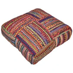 MEKHTAR - Vloerkussen - Multicolor - 70 X 70 Cm - Katoen -VIDAXL Winkel d23da1019e9e456090e5a368eea02ac5