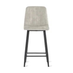 2x Barkruk Jax - Velvet Taupe (Set Van 2) -VIDAXL Winkel d2569bb2f55d42e8843078adb24838e5