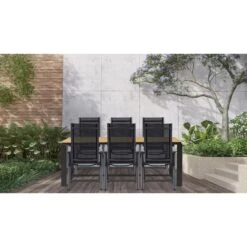 Lisomme Joep Tuintafel Polywood Naturel - 210 X 100 Cm -VIDAXL Winkel d356c0c32daa4c44bebe360995d9fdea