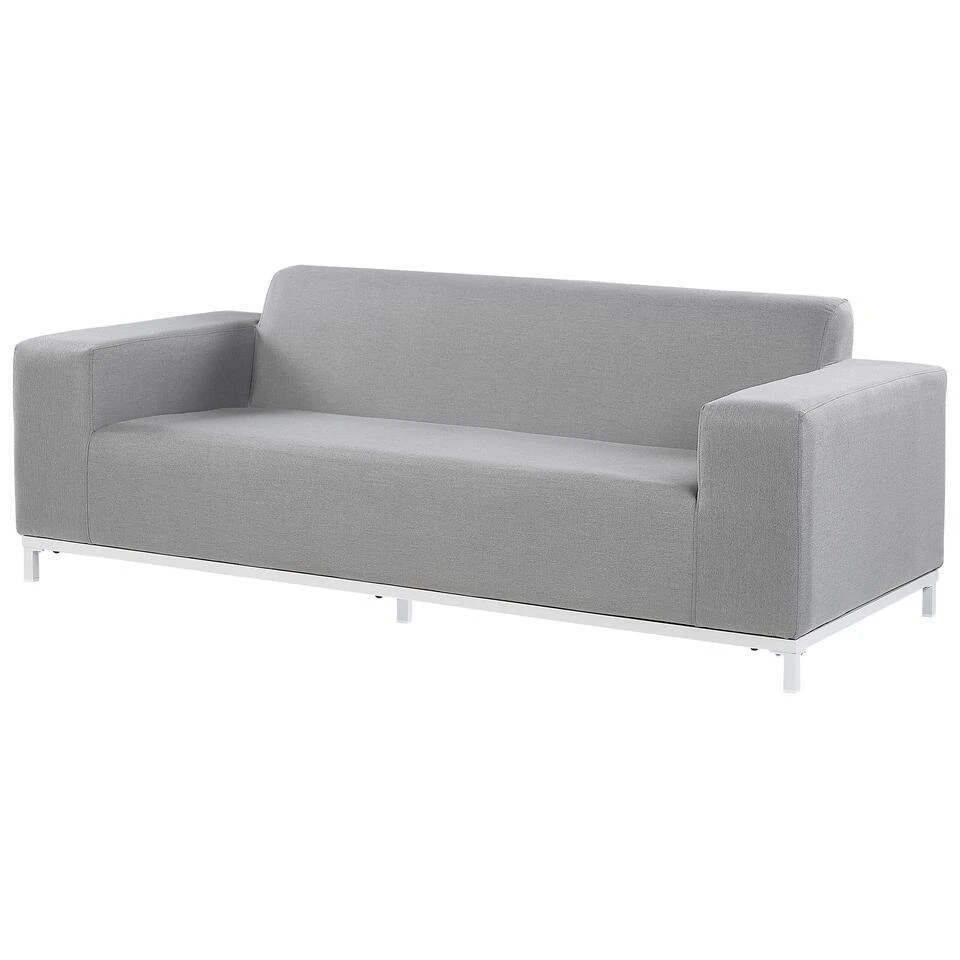 ROVIGO - Loungebank - Lichtgrijs - Polyester 5 ROVIGO - Loungebank - Lichtgrijs - Polyester - Afbeelding 5