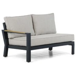 Hoek Loungeset 5 Personen Aluminium/Polywood (teakfinish) Grijs Lifestyle -VIDAXL Winkel d39e73ca18ff46958c7d825774f54ae5