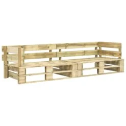 VidaXL 2-delige Loungeset Pallet Met Grijze Kussens Grenenhout 6 VidaXL 2-delige Loungeset Pallet Met Grijze Kussens Grenenhout -VIDAXL Winkel d3bb565a01cd42dfb669175428bd7883