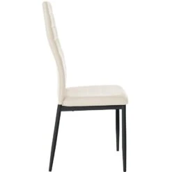 CLP Eetkamerstoel Mayfair Kunstleer - Creme -VIDAXL Winkel d3d3c6219d2b451589f3538ca8567862