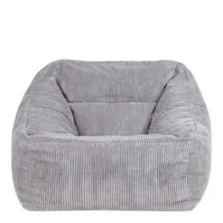 Icon Zitzack Morgan - Corduroy Zitzakfauteuil - Grijs -VIDAXL Winkel d4d68942637744de97db58beff0dd7ae