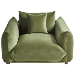 LUVOS - Fauteuil - Groen - Fluweel 15 LUVOS - Fauteuil - Groen - Fluweel -VIDAXL Winkel d60b8bcff21340a6a56fa1236c16620c