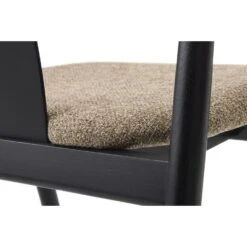 Eetkamerstoel Bruin/Zwart Eikenhout - 52x59x76,6cm - Relate - Set Van 2 -VIDAXL Winkel d6b6901396ac49ee8db32a2179d0122f