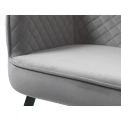 Nordic Home - Viggo Eetkamerbank - 129 Cm - Velvet - Grijs -VIDAXL Winkel d71fe5ce74af460f844195372bf861d0