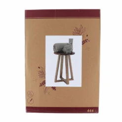 Merkloos Tendance Bijzet Krukje - Donkerbruin - Acacia Hout - D30 X H43 Cm -VIDAXL Winkel d72e122eb38f4d138a61bfd6b910dfd3