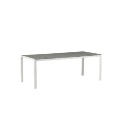 Fjôrd Tuintafel Wit Grijs - 150x90x75cm - Break -VIDAXL Winkel d7acdfa4e2bc456883e72cf55f499aeb