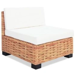 VidaXL Loungeset Natuurlijk Rattan 14-delig -VIDAXL Winkel d84e21f233d84ae3b1b34f5dea56d3ee