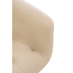 CLP Eetkamerstoel Langford Zwart Frame - Kunstleer - Creme -VIDAXL Winkel da34773bafa84576a6f678c04098d9b1