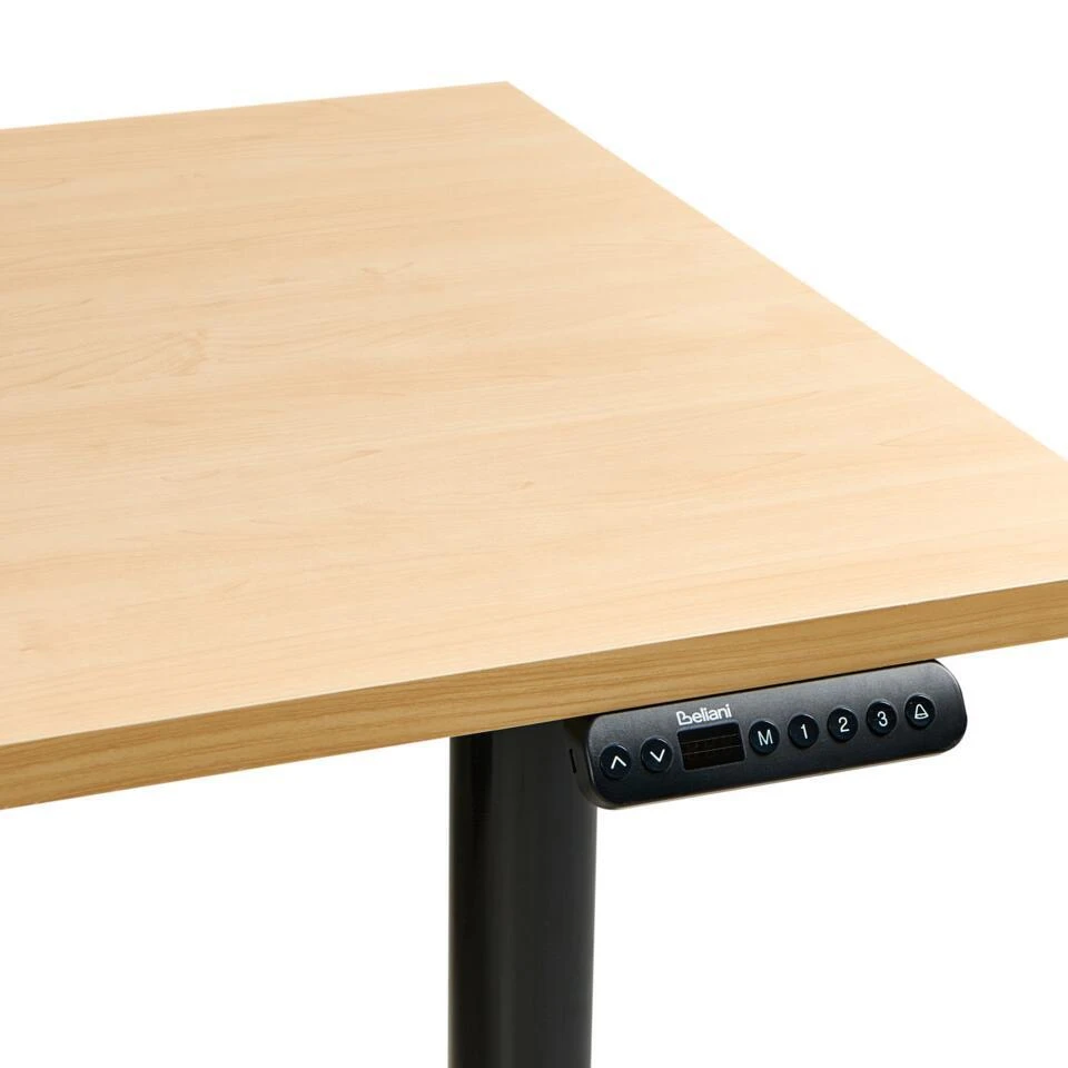 DESTINAS - Elektr Bureau - Zwart/Lichtbruin - 180 X 72 Cm - Vezelplaat 6 DESTINAS - Elektr Bureau - Zwart/Lichtbruin - 180 X 72 Cm - Vezelplaat - Afbeelding 6