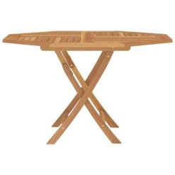 VidaXL - Tuintafel Inklapbaar - Bruin - Massief Teakhout - 110x110x75 Cm -VIDAXL Winkel dbedf3ef1aea40029096c268dacdfcd5