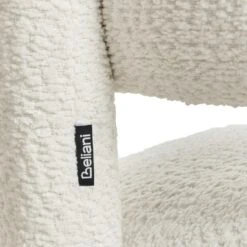 BUREA - Fauteuil - Off-white - Chenille -VIDAXL Winkel dbf1e2efb33048a4a65446ae5e08d8cc