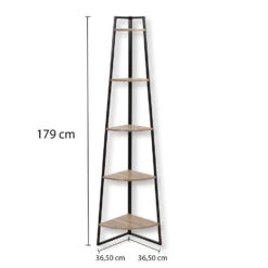 CALICOSY - Hoekplank COLORADO - Zwart - 180x36x36 Cm 11 CALICOSY - Hoekplank COLORADO - Zwart - 180x36x36 Cm -VIDAXL Winkel dc37e7b7b76940e68fcb3097b108d160