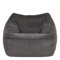 Icon Zitzack Morgan - Corduroy Zitzakfauteuil - Houtskool -VIDAXL Winkel dc865d47afa44ac0aab5d0bf4e2b4f3d