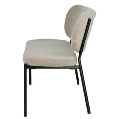 Eetkamerbank Taupe Stof - Diepte 63cm - Zitbreedte 160cm - Maddie -VIDAXL Winkel dd357feef5924114b635d1ceda277527