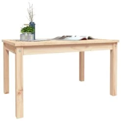 VidaXL - Salontafel Rechthoekig - Naturel - Massief Grenenhout - 82,5x50,5x45 Cm -VIDAXL Winkel dda16b82ff1f4f5fa581ee1935820c10