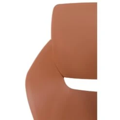 CLP Set Van 2 Eetkamerstoel Alpena Kunststof - Terracotta -VIDAXL Winkel ddb1cfe55857480896da7ee8fa68ddef