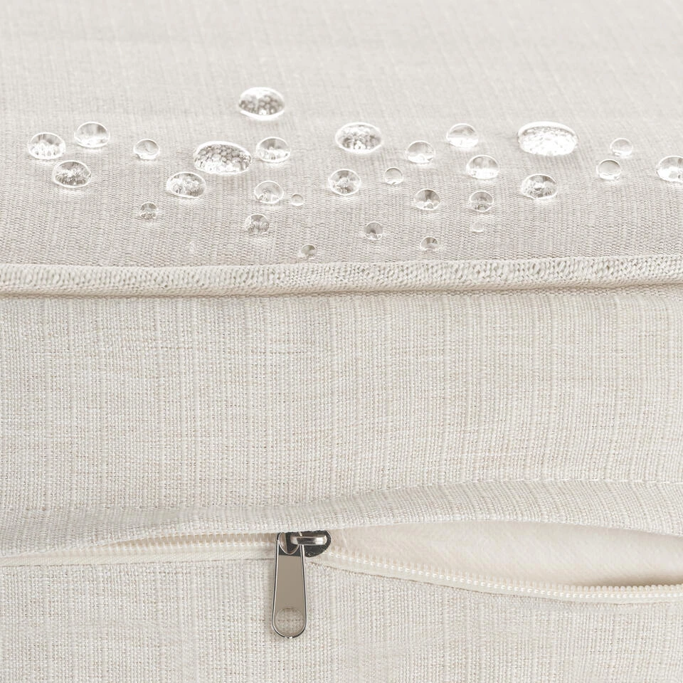 Tectake - Tuin-loungebank Comosa, 3-zits, XXL Kussens, Bruin / Beige 9 Tectake - Tuin-loungebank Comosa, 3-zits, XXL Kussens, Bruin / Beige - Afbeelding 9