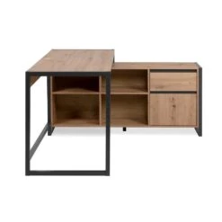 CALICOSY - Bureau PRAGUE - Licht Hout - 75x139x139 Cm -VIDAXL Winkel df8f7f5ac2f946d5aad68b29d56c7b55
