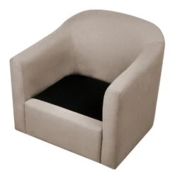 MAGNOR - Fauteuil - Taupe - Polyester -VIDAXL Winkel dfffbacb8f5042f6a8974a82e7aacc9e
