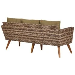 VITTORIA XL - Loungeset Voor 5 - Olijfgroen - PE Rotan -VIDAXL Winkel e043e4df3b534872a9a78f2206cd3342