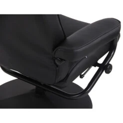 CLP Fauteuil Ennis Zwart Frame - Kunstleer - Zwart -VIDAXL Winkel e0be53184b1c41719cba3562cd635f3d