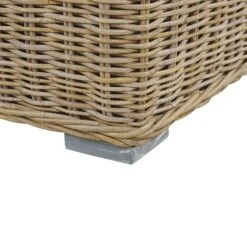 ARDEA - Tuinstoel Set Van 2 - Natuurlijk - Rotan -VIDAXL Winkel e175327b0df644da8f042ad0646b12a9