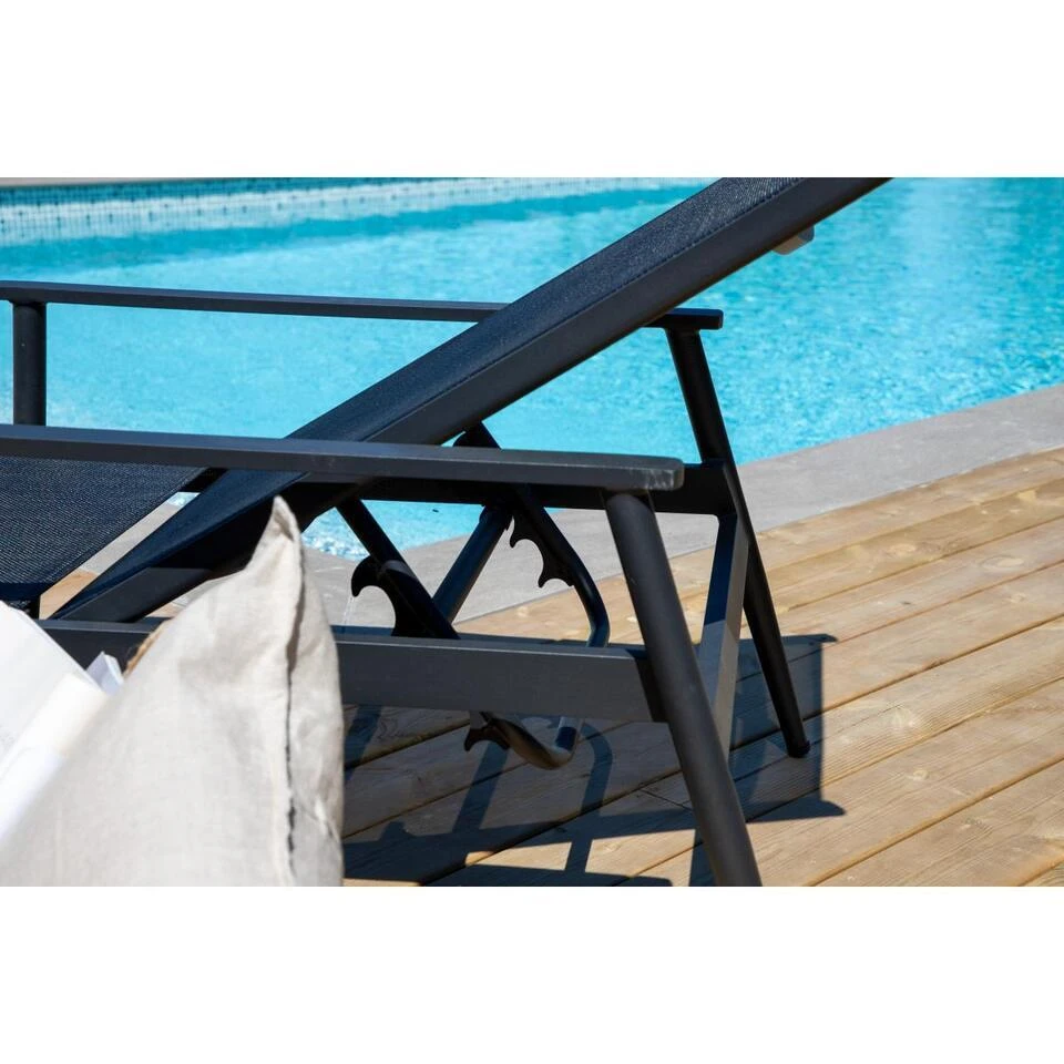 Svea - Miguel Ligbed - Textileen - Zwart 3 Svea - Miguel Ligbed - Textileen - Zwart - Afbeelding 3